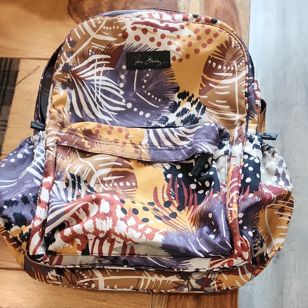 Vera Bradley Tropical Leaf Print Backpack